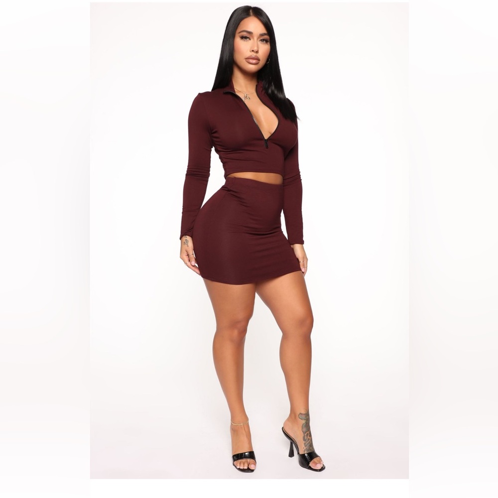 2 piece skirt set